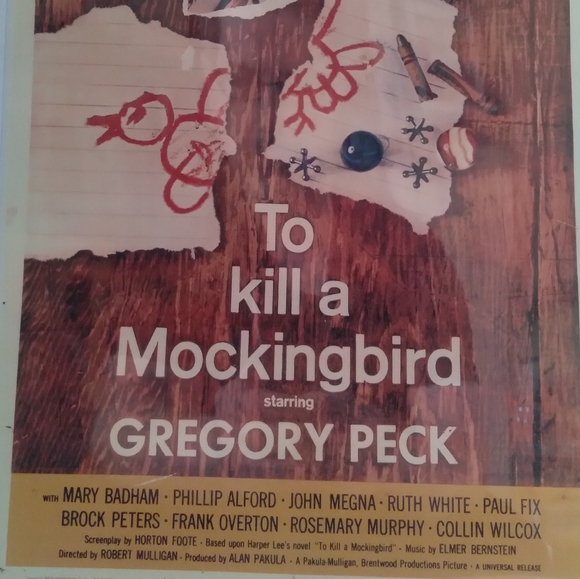 "To Kill A Mockingbird" Movie Poster - Picture 3 of 6